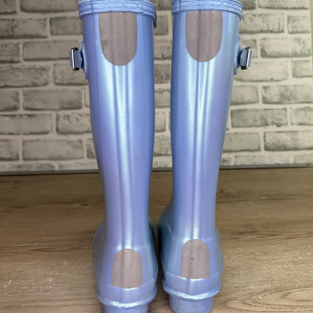 Hunter Original Kids Nebula Rain Boots Size US 4G/3B - Picture 3 of 6